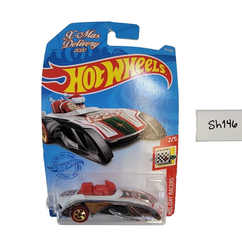Hot Wheels Holiday Racers 2020 X Mas Delivery Rockin Santa Sled